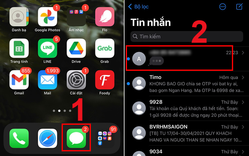 Chọn cuộc tr&ograve; chuyện m&agrave; bạn cần lưu h&igrave;nh ảnh, video